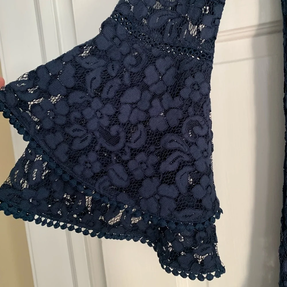 Bardot juniors navy dress - Picture 7 of 9